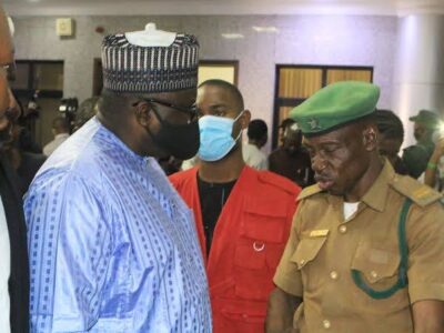 Prison officials, EFCC operatives clash over convicted Maina