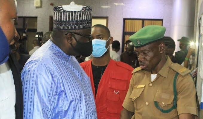Prison officials, EFCC operatives clash over convicted Maina