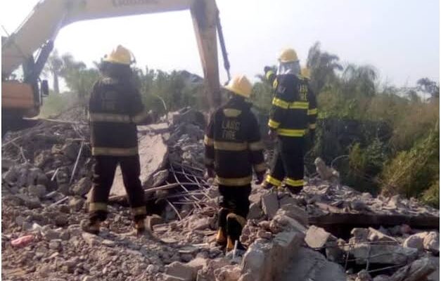 Four dead, others trapped as another building collapses in Lagos