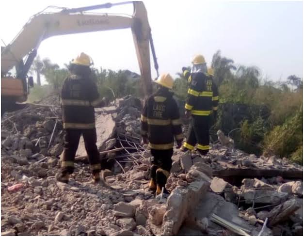 Four dead, others trapped as another building collapses in Lagos 