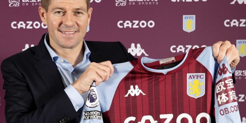 Steven Gerrard becomes Aston Villa’s new manager
