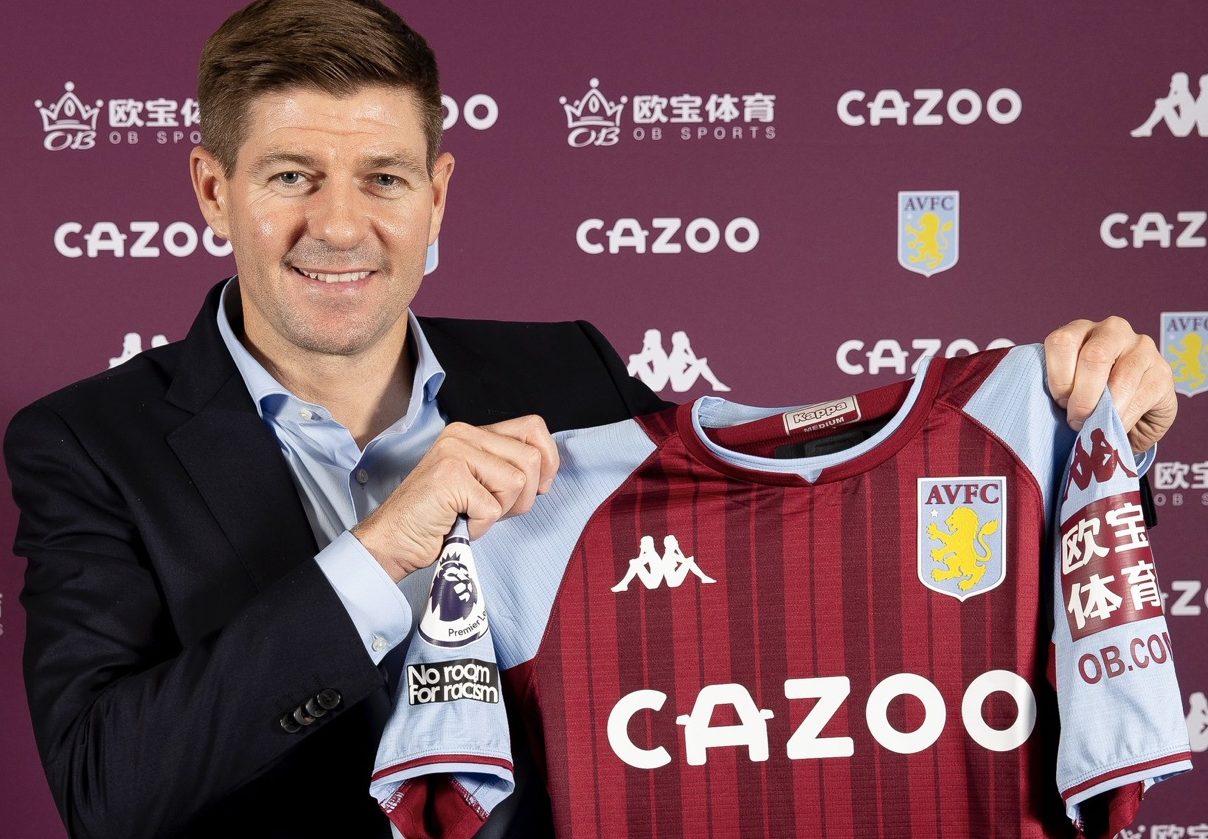 Steven Gerrard becomes Aston Villa’s new manager