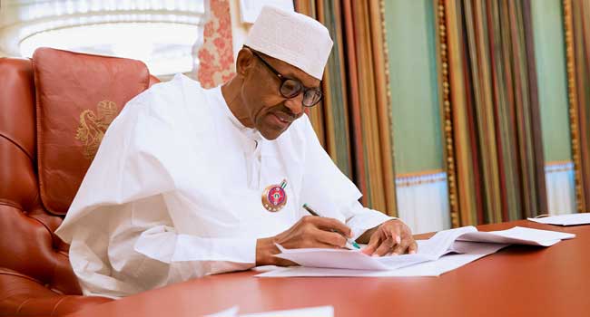 Buhari writes Senate, seeks passage of 2021 Finance Bill