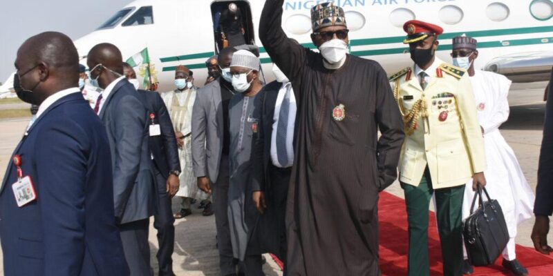 Buhari returns from Expo 2020 Dubai