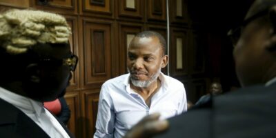 Court orders DSS to allow Nnamdi Kanu maximum comfort, practice his faith in detention