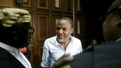 Court orders DSS to allow Nnamdi Kanu maximum comfort, practice his faith in detention