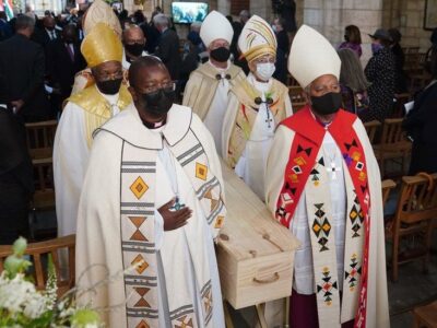 South Africa holds state funeral for Desmond Tutu