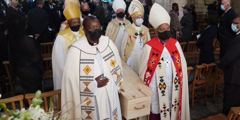 South Africa holds state funeral for Desmond Tutu