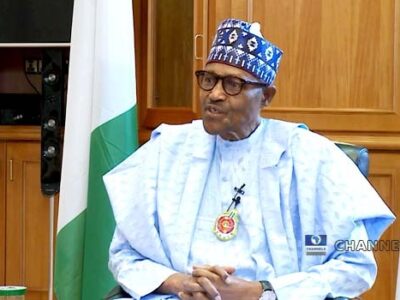 BREAKING: Nnamdi Kanu should defend himself in court, I can’t release him – Buhari