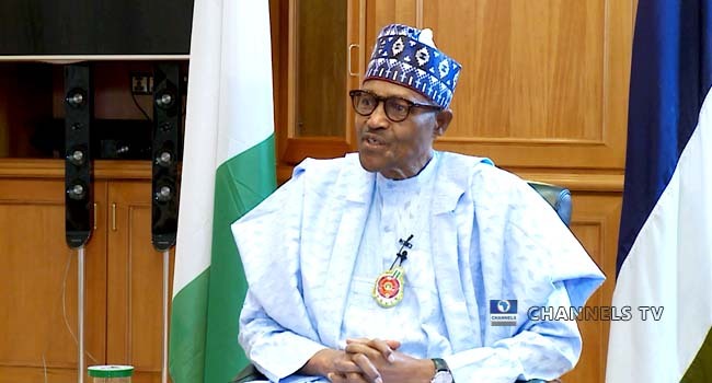 BREAKING: Nnamdi Kanu should defend himself in court, I can’t release him – Buhari