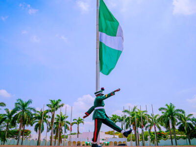 Ernest Shonekan: FG orders National Flag to fly at half-mast