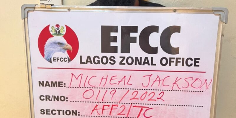 EFCC arrests suspected internet fraudster in Lagos