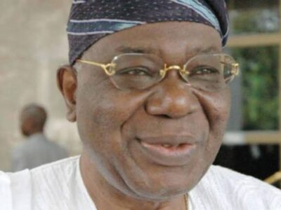 BREAKING: Former Nigerian leader Ernest Shonekan dies at 85