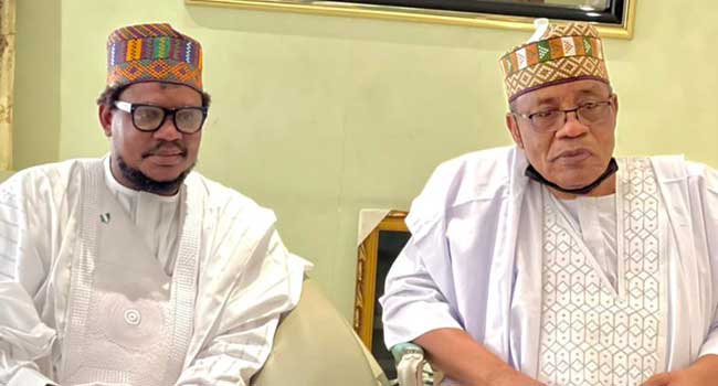 Presidential aspirant Adamu Garba visits Babangida, seeks blessing