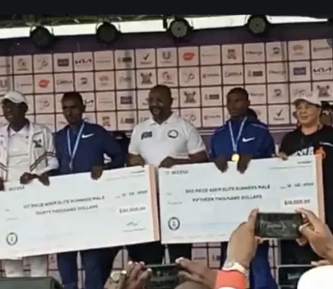 BREAKING: Ethiopian Ulfata Deresa wins Access Bank Lagos City Marathon