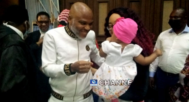 DSS explains why Nnamdi Kanu is not allowed to change his clothes