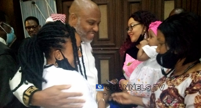 Family members in court as Nnamdi Kanu’s trial resumes