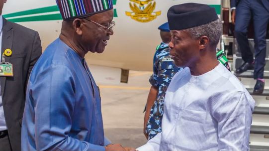 Air Force personnel bars Governor Ortom from welcoming Osinbajo to Benue