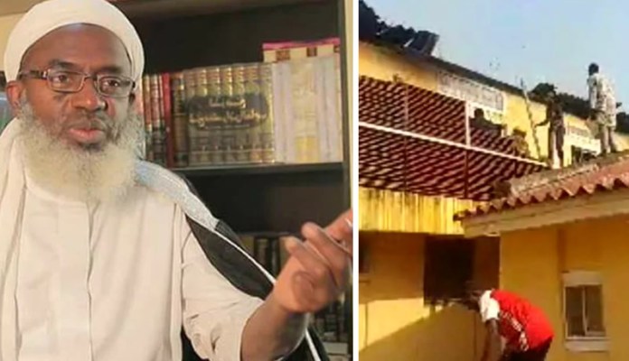 Fire guts Sheikh Gumi’s residence in Kaduna