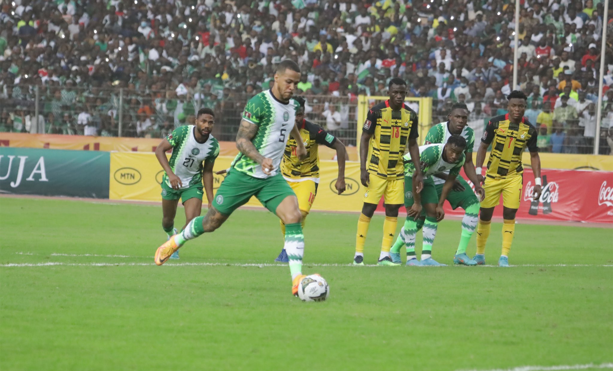 Nigeria fail to qualify for World Cup in Qatar after Ghana draw