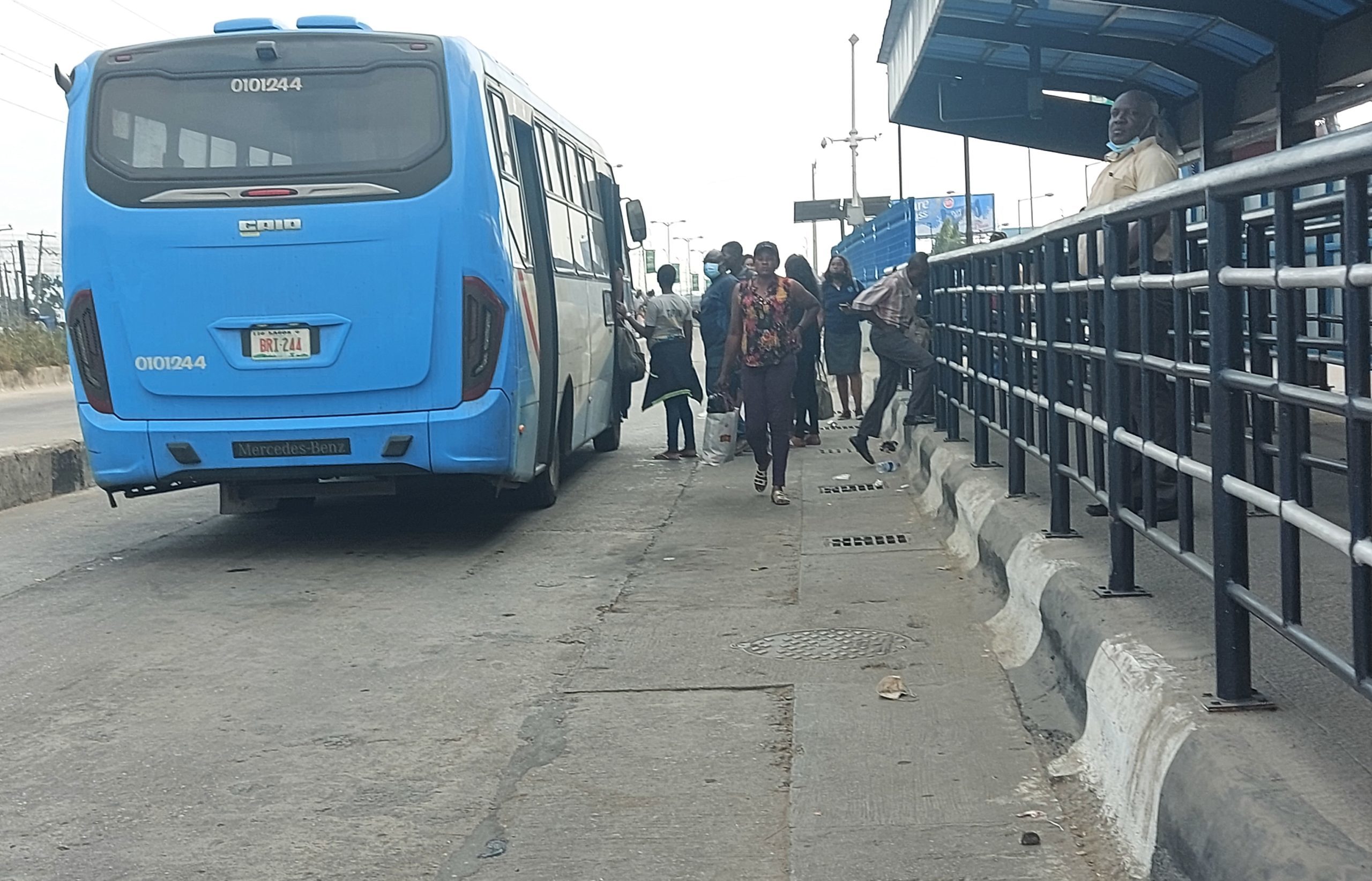 Bamise: Passengers stranded as BRT suspends operations