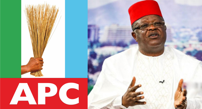 ‘A Travesty Of Justice’; APC slams court’s judgment on Umahi, deputy