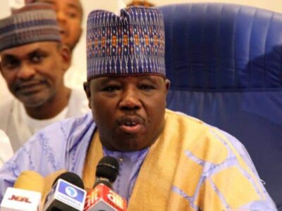 Senator Ali Modu Sheriff pulls out of APC national chairmanship race