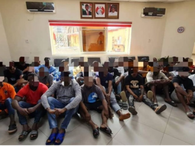 EFCC arrests 33 suspected internet fraudsters in Lagos