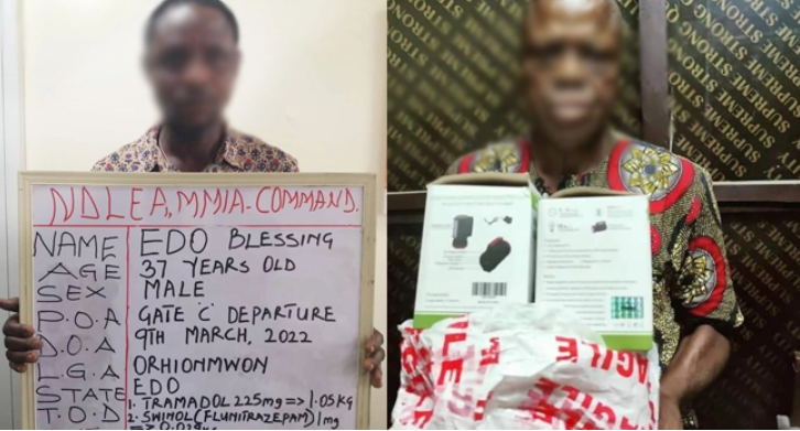 NDLEA arrests General Overseer with drugs as operatives intercept parcels of cocaine