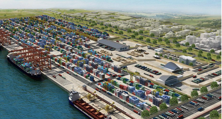 Buhari commends timely completion of Lekki Deep Sea port, wants railway link