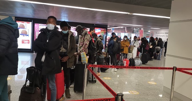 Second batch of Nigerians from Ukraine arrives in Abuja