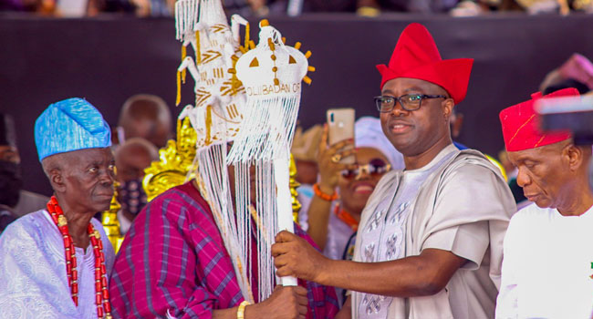 Lekan Balogun crowned 42nd Olubadan of Ibadan land