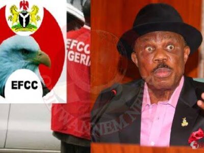 BREAKING: EFCC arrest former governor of Anambra State, Willie Obiano at Lagos Airport