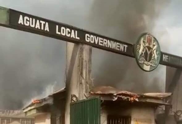 Gunmen attack Gov Soludo’s local govt hq, set buildings ablaze