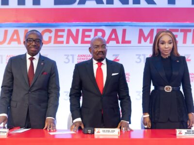 Massive returns for Zenith Bank shareholders as bank pays dividend of N97.33billion