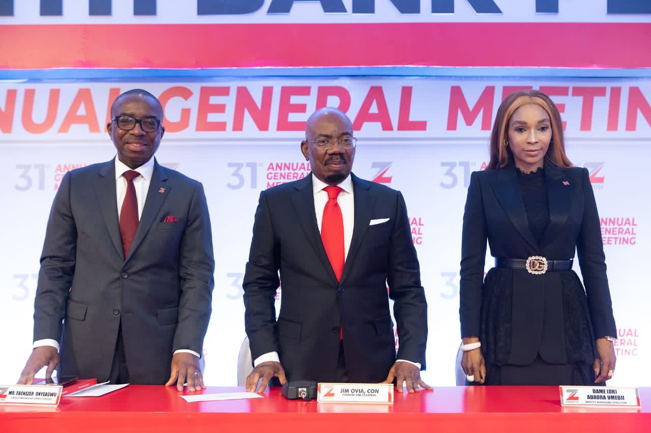 Massive returns for Zenith Bank shareholders as bank pays dividend of N97.33billion