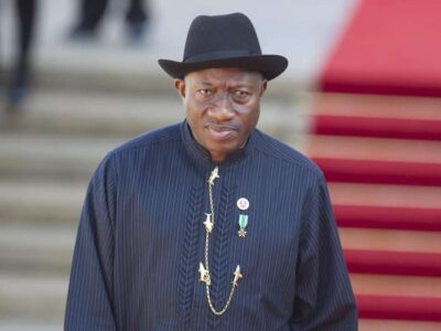 BREAKING: Ex-President Jonathan escapes death, loses 2 aides in auto crash
