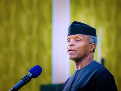 [BREAKING] 2023 presidency: Osinbajo declares today