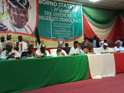 Wike takes presidential campaign to Borno