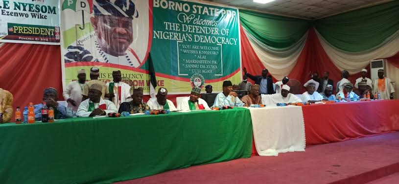 Wike takes presidential campaign to Borno