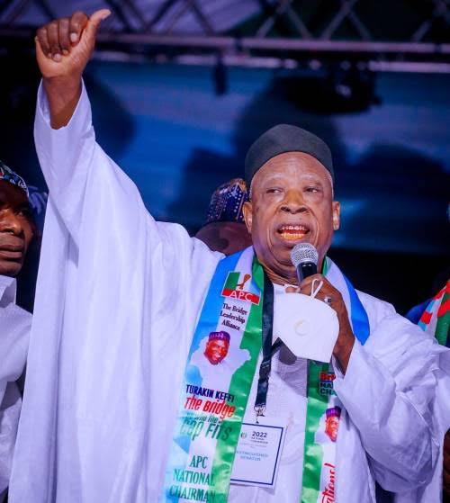 [UPDATE] BREAKING: New APC Chairman Abdullahi Adamu resigns from Senate