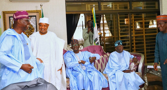 APC Governors meet Tinubu