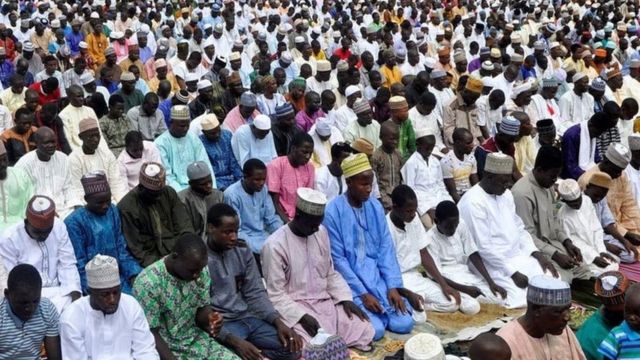Muslims in Nigeria celebrate Eid-El-Fitr