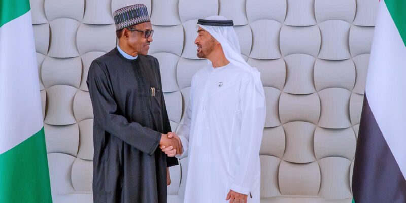 Buhari pays condolence visit to new UAE President, seeks stronger ties