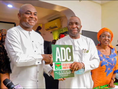 Moghalu picks up ADC presidential form