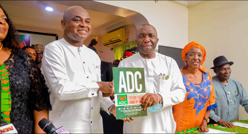 Moghalu picks up ADC presidential form