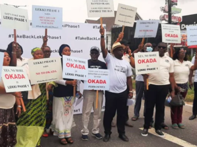 Okada Ban: Lekki residents seek immediate enforcement