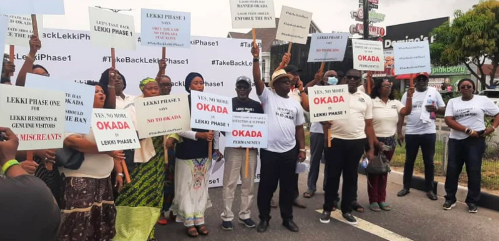 Okada Ban: Lekki residents seek immediate enforcement