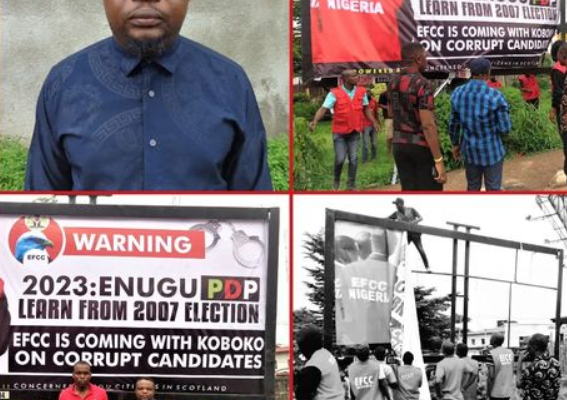 Advert executive arrested over offensive EFCC campaign adverts in Enugu
