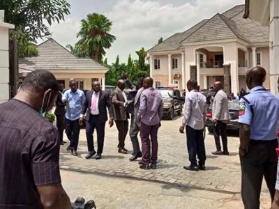 Shots fired as EFCC breaks into Okorocha’s home